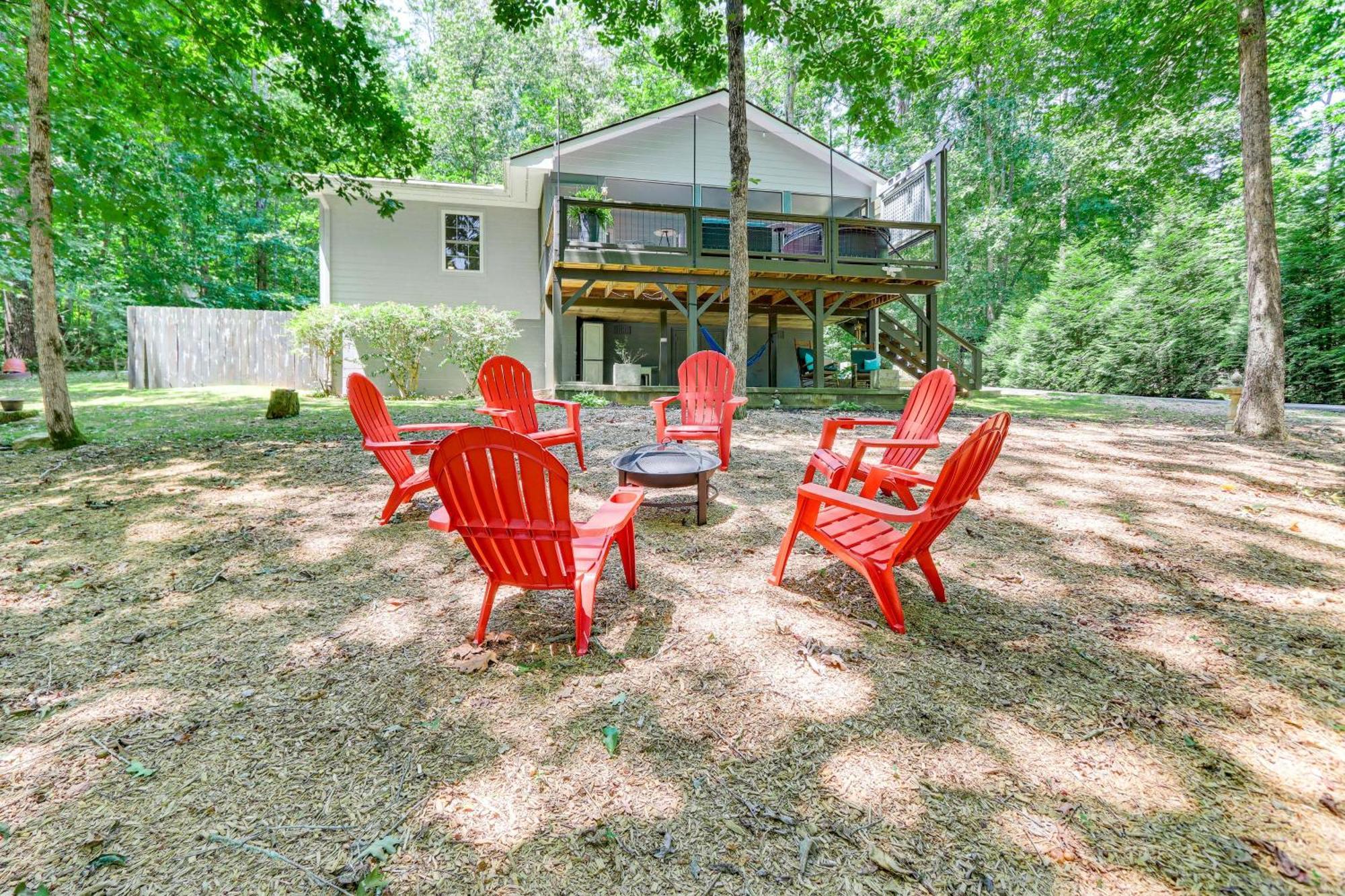 Pet-Friendly Home With Hot Tub In Blue Ridge! מראה חיצוני תמונה